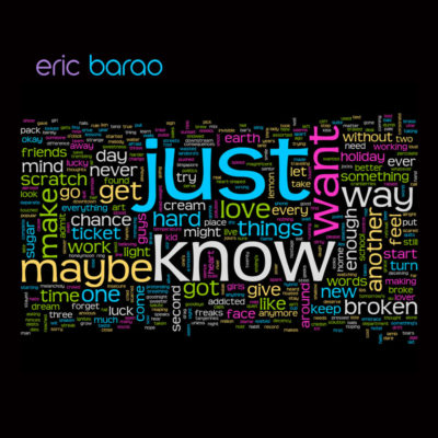 Eric Barao self-titled debut album CD power pop artist 2013
